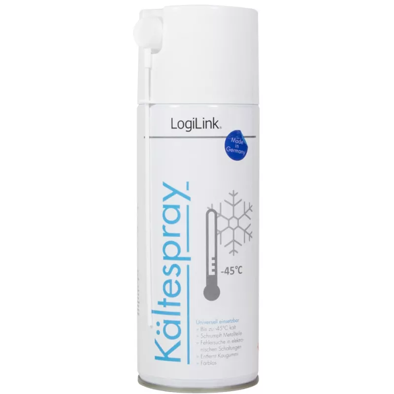 LogiLink RP0014 Cooling Spray for Electronics, 400 ml
