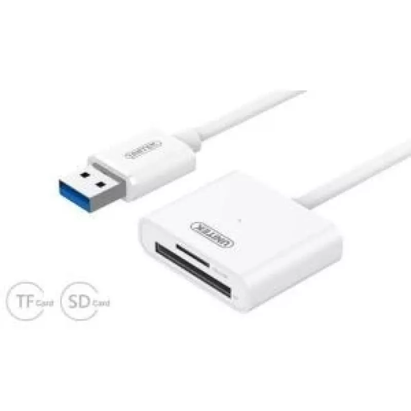 Unitek Y-9321 - Card Reader (SD, MicroSD, SDHC, MicroSDHC, SDXC, MicroSDXC) - USB 3.0