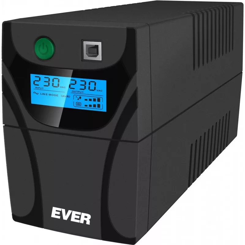 Ever EASYLINE 650 AVR USB Line-Interactive 0.65 kVA 360 W