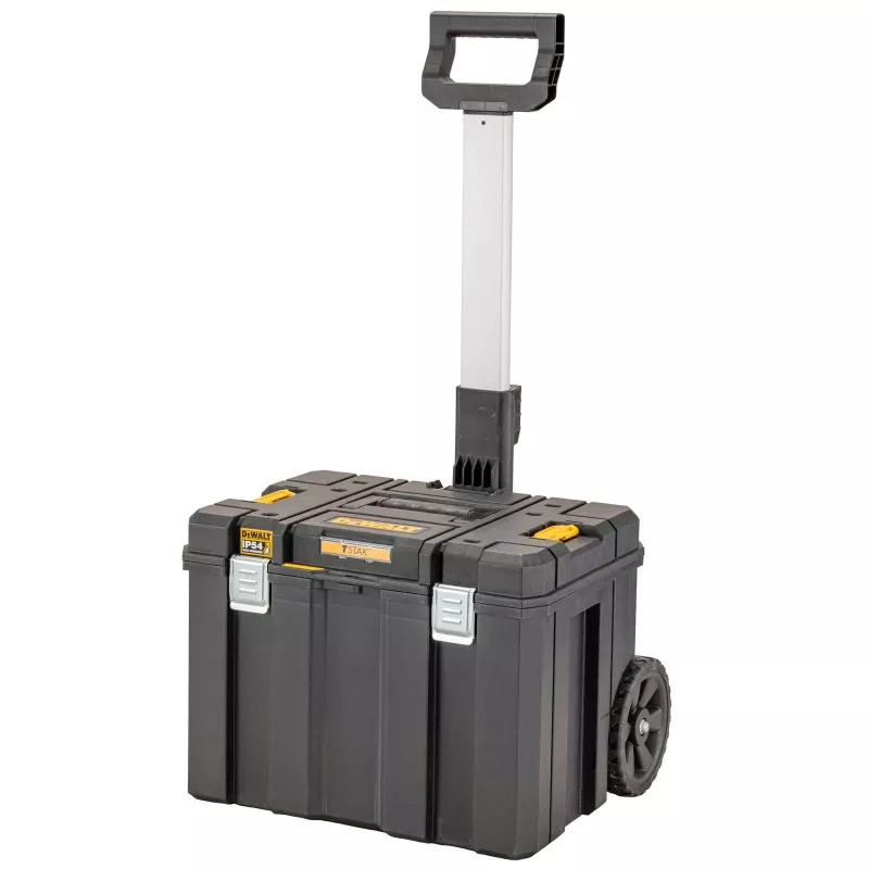 Tool box DeWalt DWST83347-1 polycarbonate, IP54, 512×435×635 mm, 50 kg capacity, wheels, telescopic handle