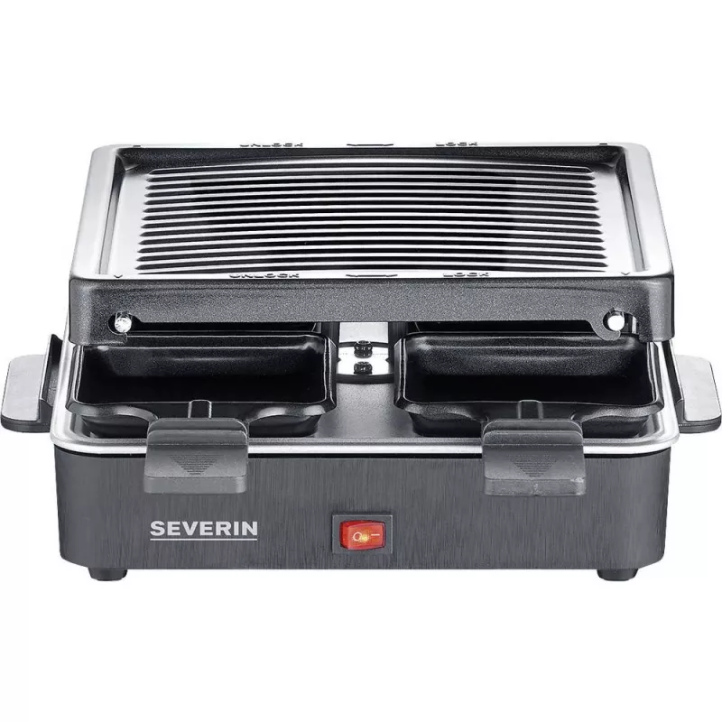 Severin Mini Raclette Grill 4 Small Non-Stick Pans 600 W