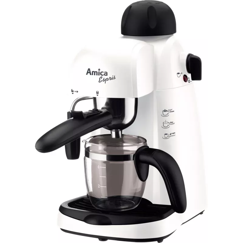 Espresso machine white-black CD1011