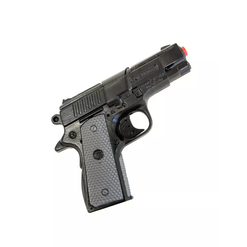 Toy metal police pistol Pulio model 15546/6 — realistic design, durable construction