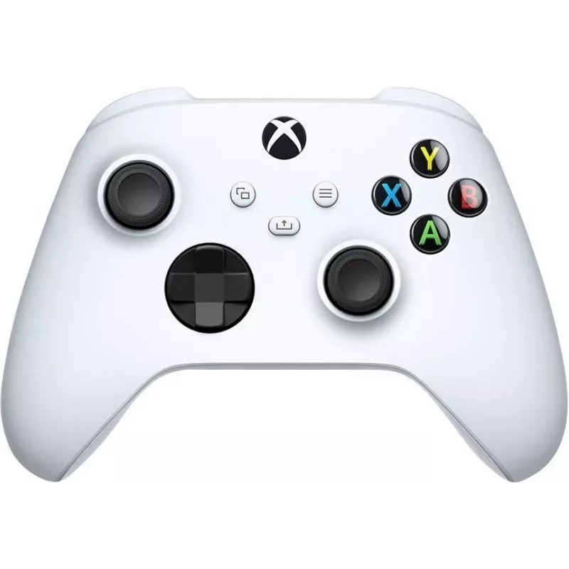 Microsoft Xbox Wireless Controller - Game Pad - Wireless - Bluetooth - Robot White - for PC, Microsoft Xbox One, Android, Microsoft Xbox Series S, Microsoft Xbox Series X