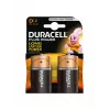 Battery Duracell Basic D (R20) — pack of 2, primary zinc-carbon cells