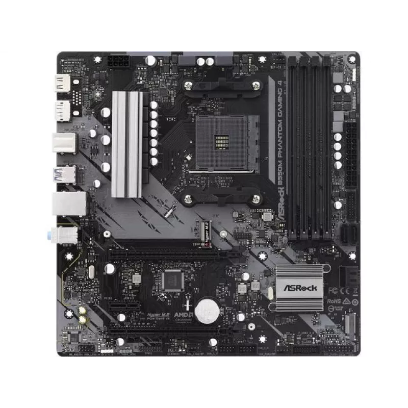 Motherboard ASRock B550M Phantom Gaming 4 AMD B550 Socket AM4 micro ATX
