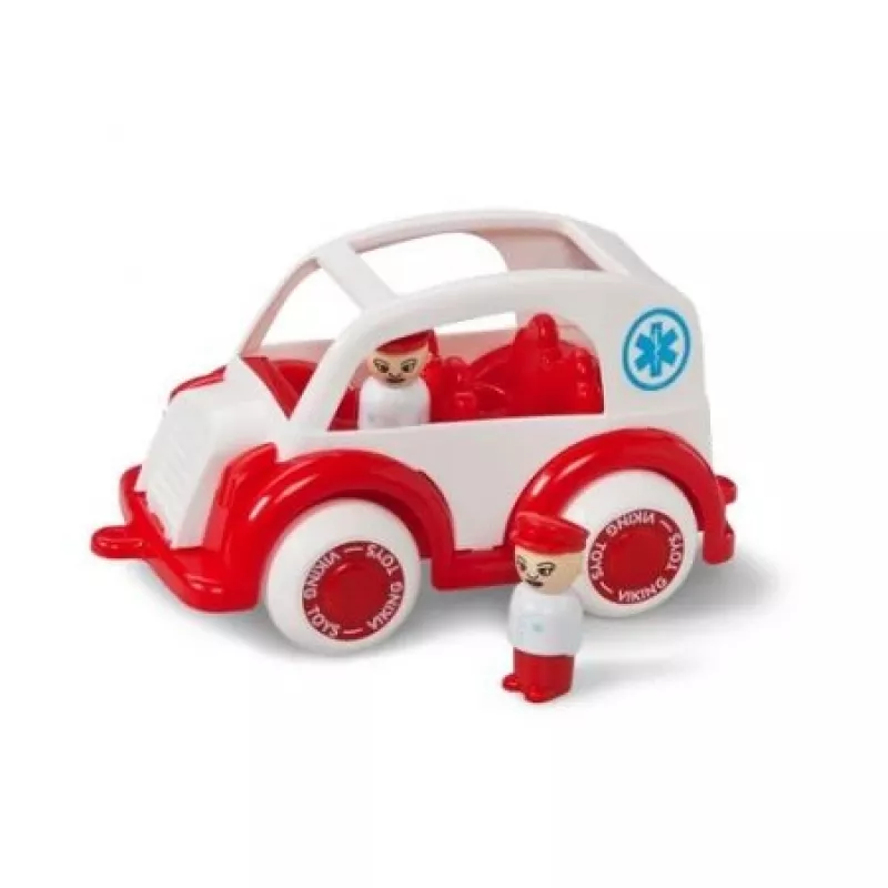 Vehicle Jumbo Ambulance with Figures Viking Toys