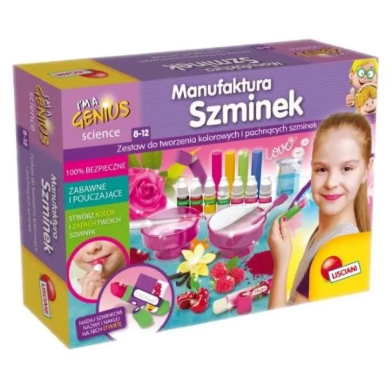 Scientific laboratory Im a Genius - Manufacture of lipstick