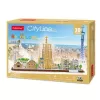 3D Puzzle - Barcelona - Difficulty: 4/8