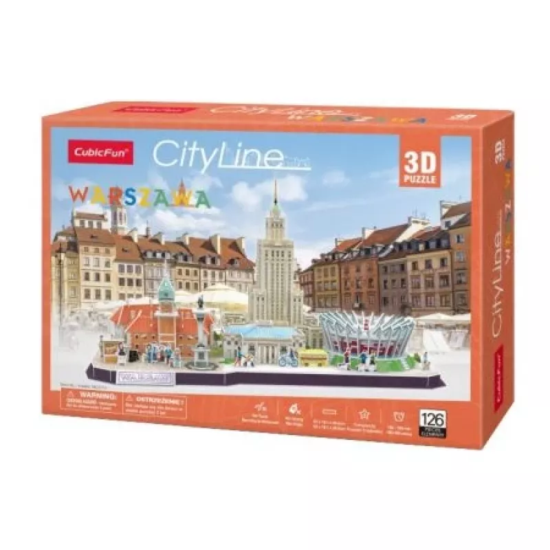 3D Puzzle - Cityline Warsaw