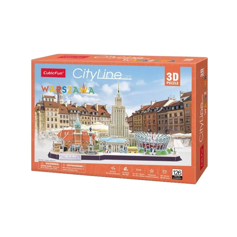3D Puzzle - Cityline Warsaw