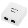 Lanberg OS6-0002-W Cable Interface/Gender Adapter 2 X RJ-45 White (OS6-0002-W)