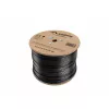 Network cable LANBERG Cat5e U/UTP LCU5-21CU-0305-BK, 305 m, 24 AWG, PVC jacket, black