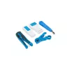 LANBERG Cable Crimper Tool Set NT-0302 — RJ-45 crimper, plastic handles, carrying case, on/off switch, multicolour