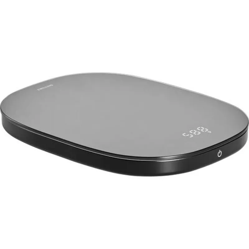Electronic kitchen scale ZWILLING 53011-053-0 — 10 kg capacity, black oval, LCD display
