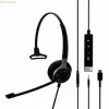 EPOS Sennheiser Headset Impact SC 635 USB-C 3,5mm USBC 3,5mm mono black silver (1000669)