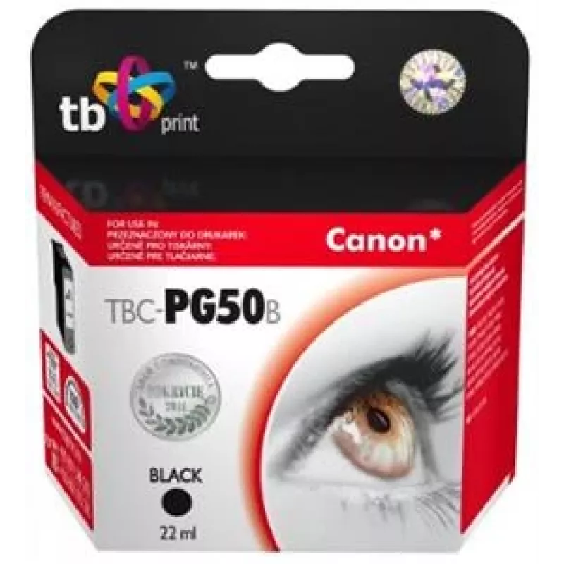 Ink TBC-PG50B (Canon PG-50) Black remanufactured