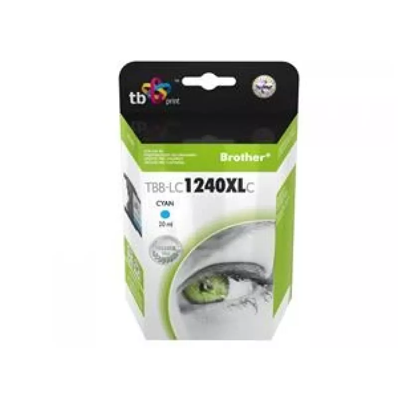 Ink. Cartridge TB Kompat. S Brother LC1240C 100% New