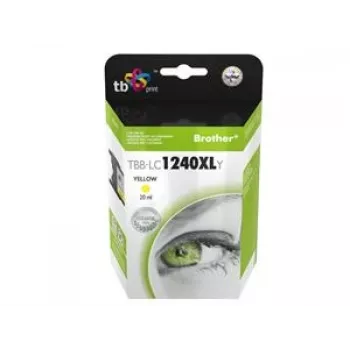 Ink. Cartridge TB Kompat. S Brother LC1240Y 100% New