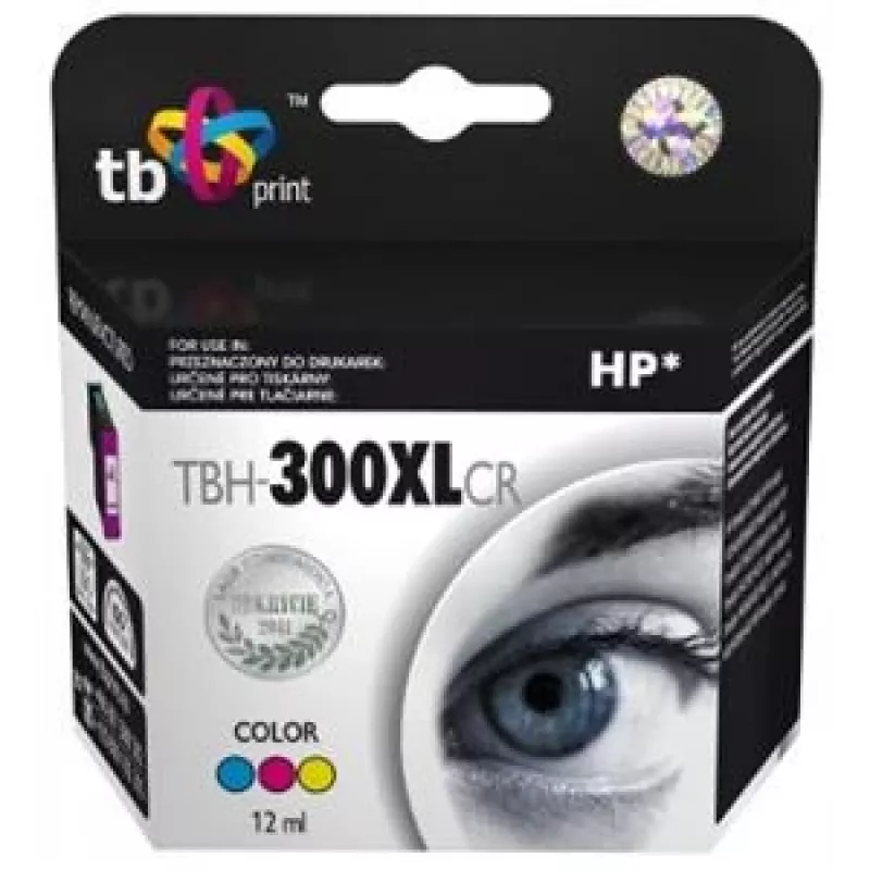 Ink for HP DJ F2420 Color remanufactured TBH-300XLCR