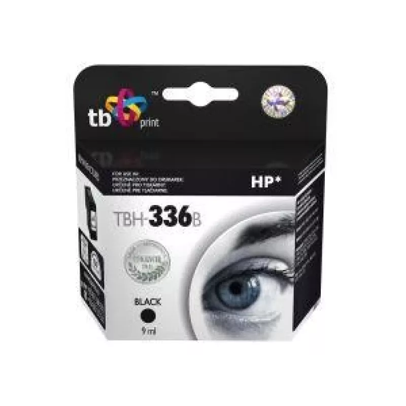 Ink TBH-336B (HP No. 336 - C9362EE) Black remanufactured