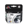 Ink TBH-343C (HP No. 343 - C8766EE) Colour remanufactured