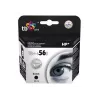 Ink TBH-656B (HP No. 56 - C6656A) Black remanufactured