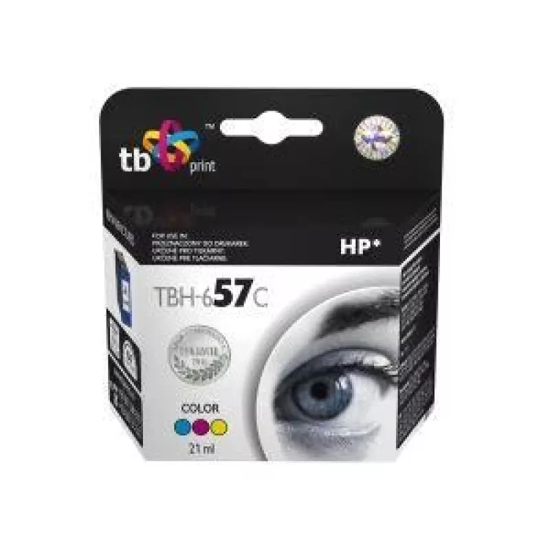 Ink TBH-657C (HP No. 57 - C6657A) Color remanufactured