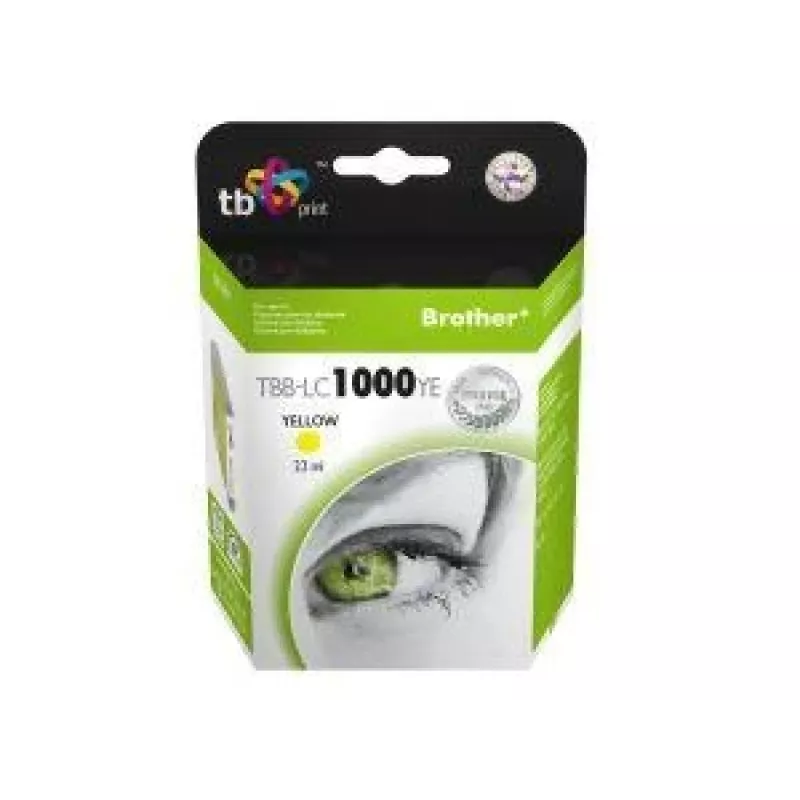 Ink TBB-LC1000YE (Brother LC1000YE) Yellow 100% new