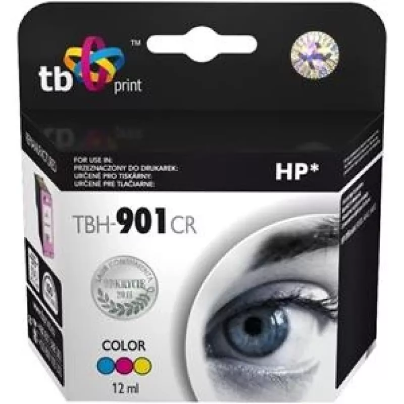 Ink HP OJ J4580 Color remanufactured TBH-901CR