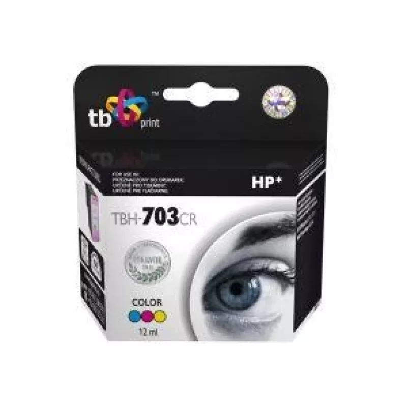Ink HP DJ D730/F735 Color remanufactured TBH-703CR (HP No. 703 CD888AE)