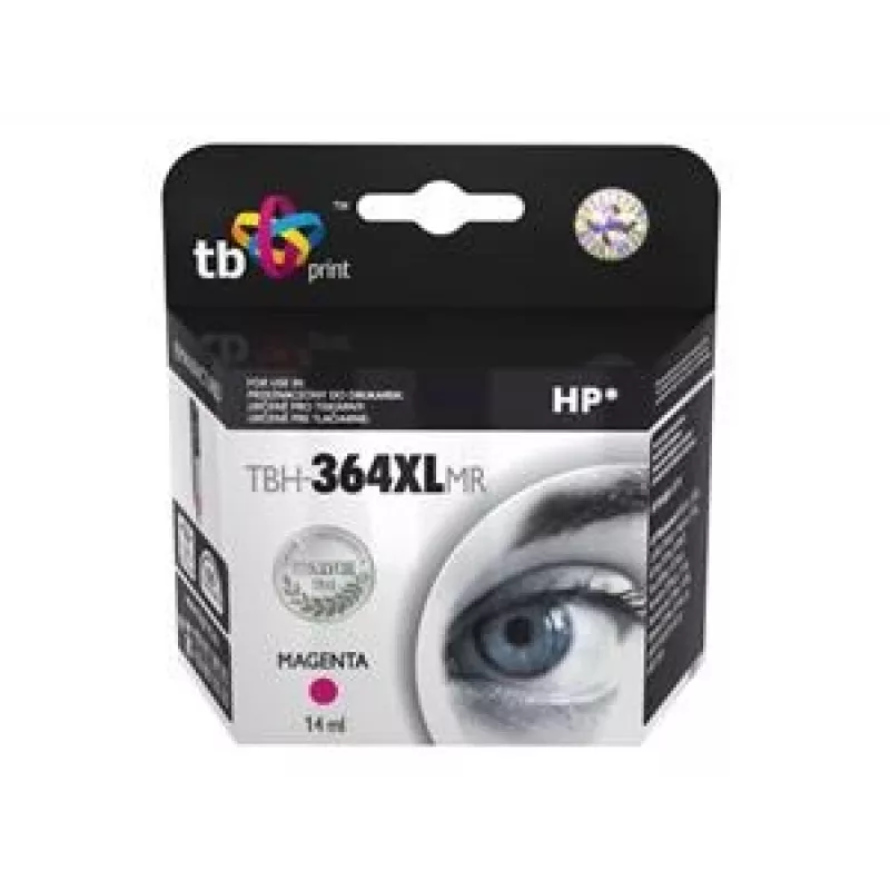 Ink. Cartridge TB Kompat. S HP CB324EE (No.364), TBH-364XLMR, Magenta