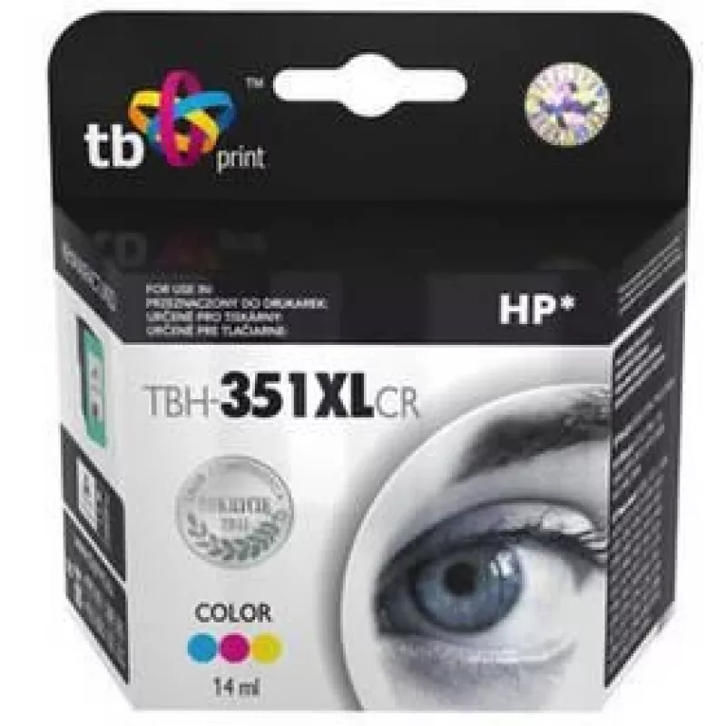 Ink. Cartridge TB compatible with HP 351XL Color Ref.,CB338EE