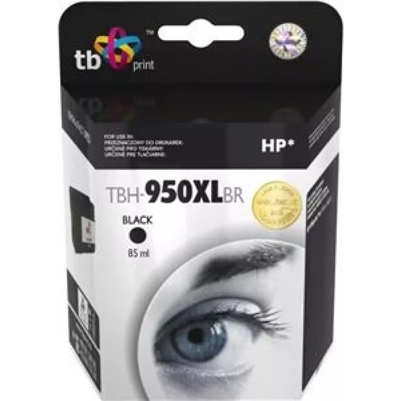 Ink for HP OJ Pro 8100 Black remanufactured TBH-950XLB