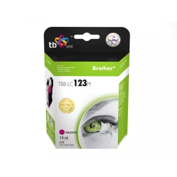Ink.Cartridge Compatible with Brother LC123M 100% New