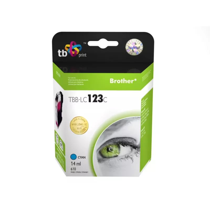 Ink.kazet Kompatibilni S Brother LC125XLC 100% New