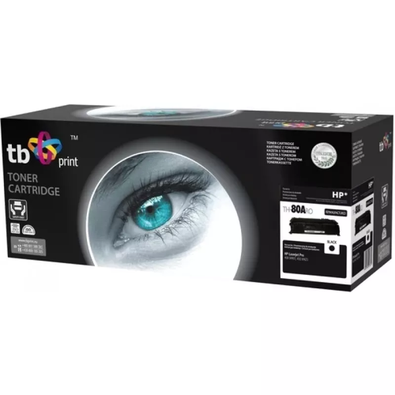 Toner for HP LJ Pro 400 remanufactured new OPC TH-80ARO