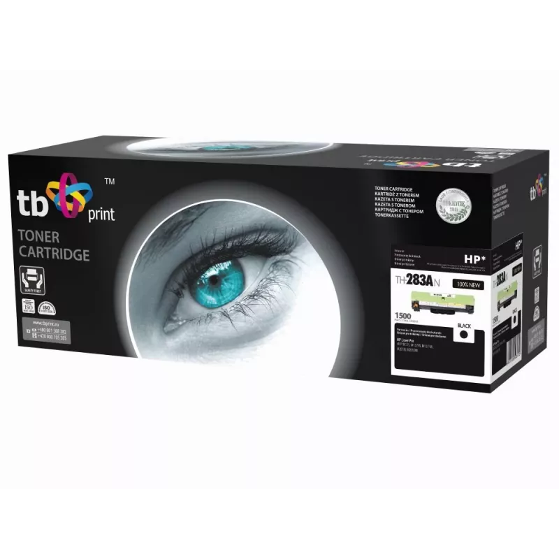Toner TB Compatible with HP CF283A Black (HP 125),1500, NEW
