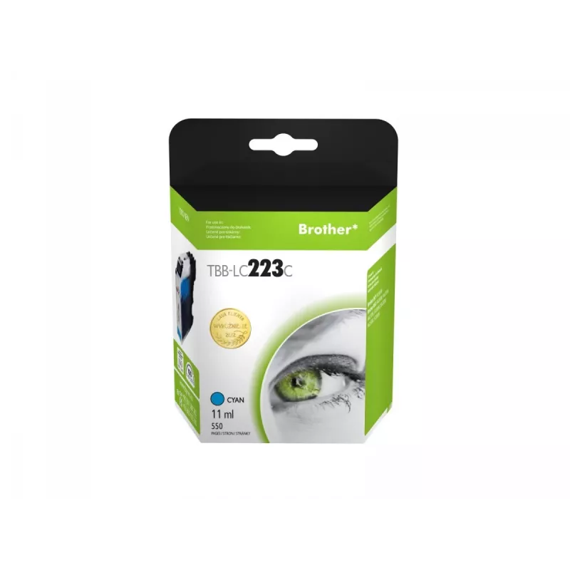 Ink. Kaz. TB compatible with Brother LC223 Cyan new