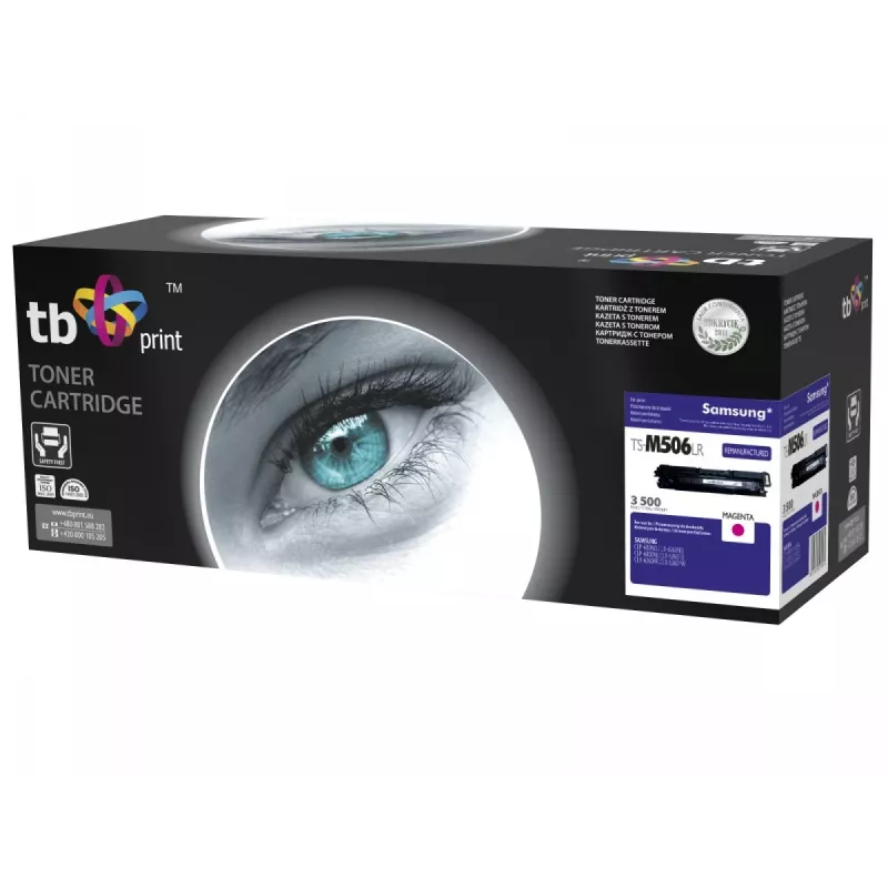 Toner Samsung CLT50 6 TS-M506LR MA reman. 2500 pages Black