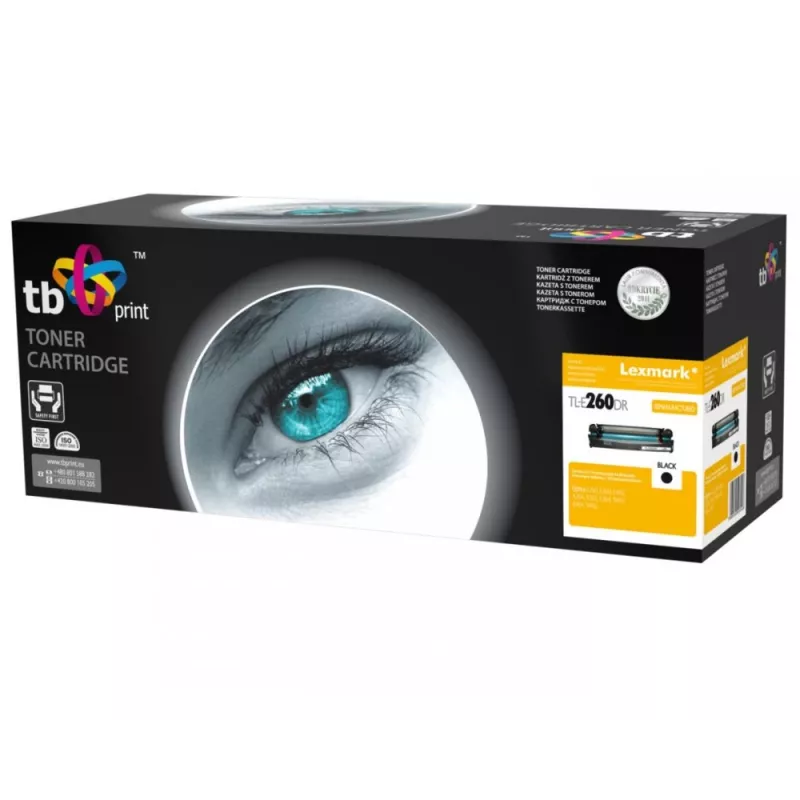 Toner Lexmark E260 Black remanufactured 3000 pages