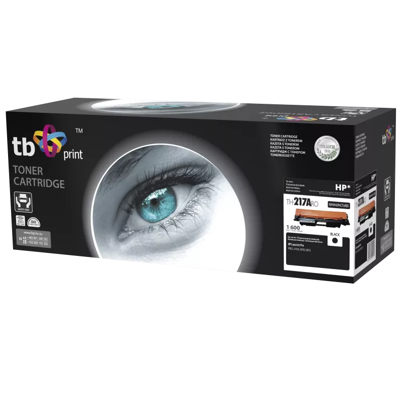 Toner TB Compatible with HP CF217A LJ 104,BK,reman