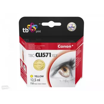 Ink. Cartridge TB Kompat. S Canon CLI-571XL YE Yellow