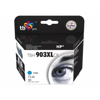 Ink for HP OJ 6950 AiO TBH-903XLCR cyan refabrication