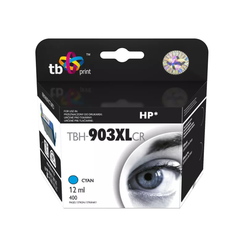 Ink for HP OJ 6950 AiO TBH-903XLCR cyan refabrication