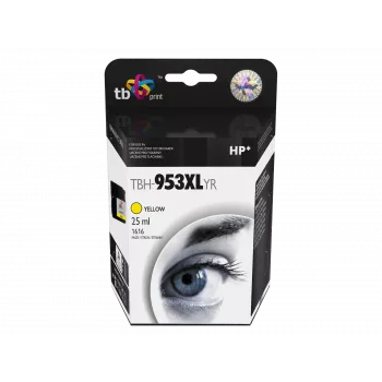 Ink for HP OJ 8710 AiO TBH-953XLYR yellow refabrication