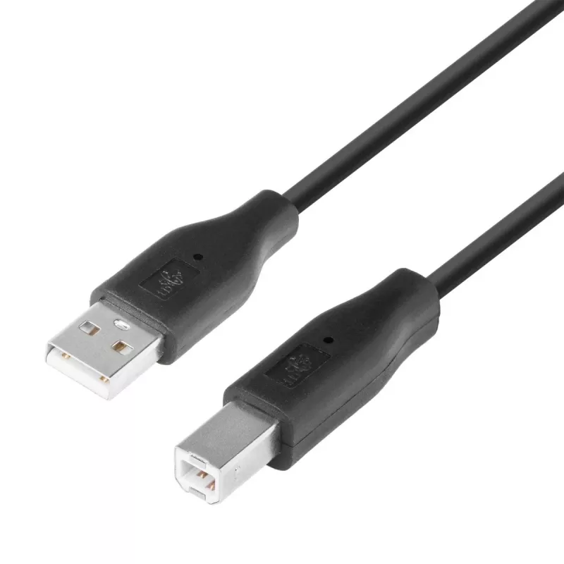 TB USB AM-BM Cable 1.8 Black (AKTBXKU1PABW18B)