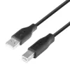 TB USB AM-BM Cable 1.8 Black (AKTBXKU1PABW18B)