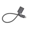 OTG cable TB AKTBXKUWOTG015B 15 cm, black, USB OTG connection
