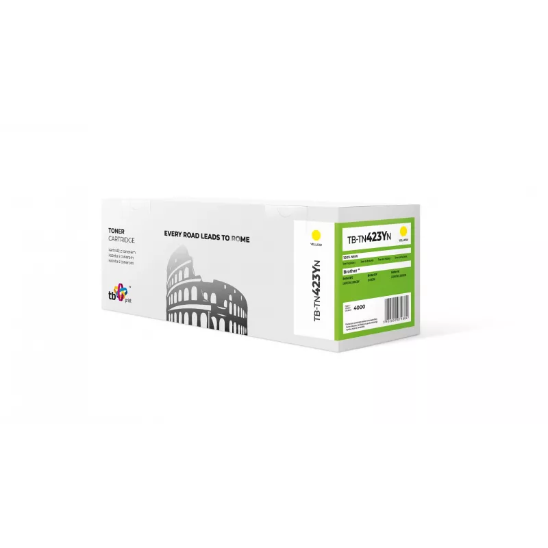 Toner for Brother TN423 Y TB-TN 423YN yellow 100% new
